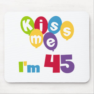 Kus me Ik ben 45 T-shirts en cadeautjes Muismat