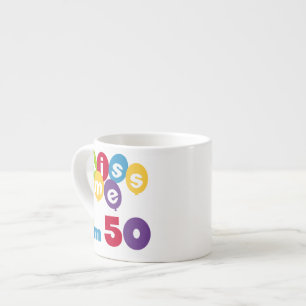 Kus me Ik ben 50 T-shirts en cadeautjes Espresso Kop