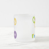 Kus me Ik ben 50 T-shirts en cadeautjes Matglas Koffiemok (Center)