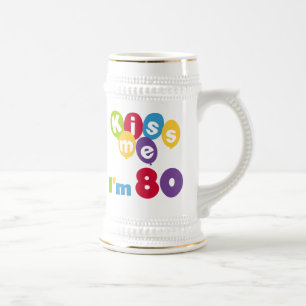 Kus me Ik ben 80 T-shirts en cadeautjes op de verj Bierpul
