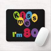 Kus me Ik ben 80 T-shirts en cadeautjes op de verj Muismat (Met muis)
