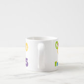 Kus me Ik ben 85 T-shirts en cadeautjes Espresso Kop (Achterkant)