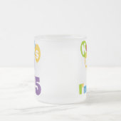 Kus me Ik ben 85 T-shirts en cadeautjes Matglas Koffiemok (Center)