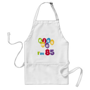 Kus me Ik ben 85 T-shirts en cadeautjes Standaard Schort