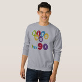 Kus me Ik ben 90 T-shirts en cadeautjes. (Voorkant volledig)