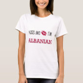 Kus me ik ben ALBANIAN T-shirt (Voorkant)