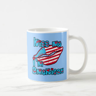 Kus me Ik ben Amerikaanse Producten Koffiemok