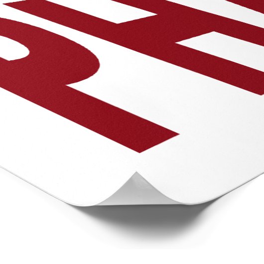 Kus Me Ik ben apotheker Poster (Hoek)