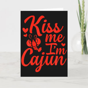 Kus Me Ik Ben Cajun Valentijnsdag St Patricks Day  Kaart