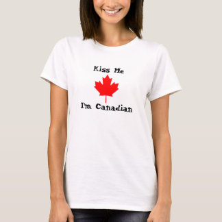 Kus Me, ik ben Canadees T-shirt