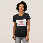 Kus me Ik ben canadees T-shirt (Voorkant volledig)