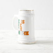 Kus me Ik ben drink St Pats Bierpul (Voorkant links)