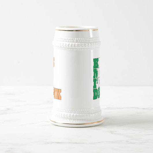 Kus me Ik ben drink St Pats Bierpul (Center)