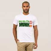 Kus me ik ben Drunkish T-shirt (Voorkant volledig)