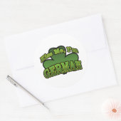 Kus me Ik ben Duitse Sticker (Envelop)