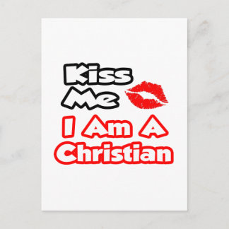 Kus me...ik ben een Christelijk Briefkaart
