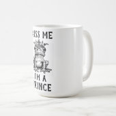 Kus me Ik ben een Prince Coffee Mok (Voorkant rechts)