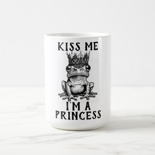 Kus me Ik ben een Princess Coffee Mok (Center)