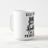 Kus me Ik ben een Princess Coffee Mok (Voorkant links)
