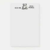 Kus me Ik ben een Prins Post-it Notities Post-it® Notes (Voorkant)