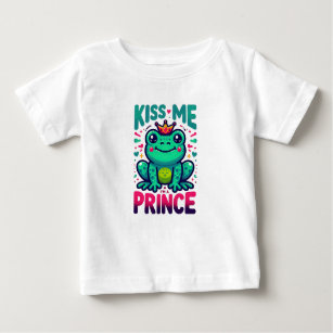 Kus me Ik ben een prins schattige kikker