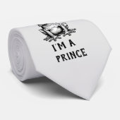 Kus me Ik ben een prinses stropdas (Opgerold)