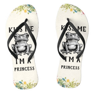 Kus me Ik ben een prinses Teenslippers