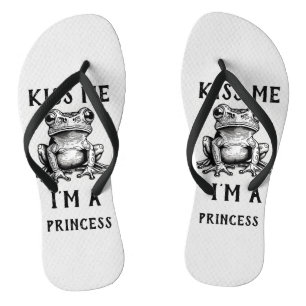 Kus me Ik ben een prinses Teenslippers
