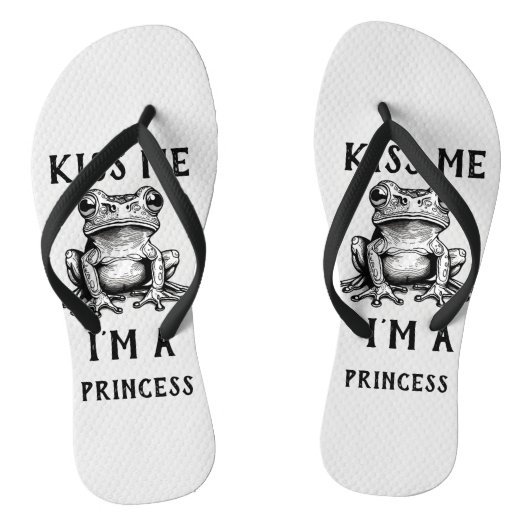 Kus me Ik ben een prinses Teenslippers (Voetbed)