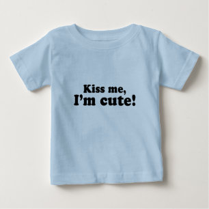 Kus me, ik ben een schattig Baby T-shirt