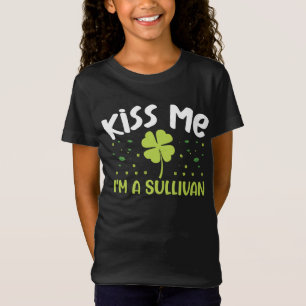Kus Me Ik Ben Een Sullivan - Achternaam Sullivan T-shirt