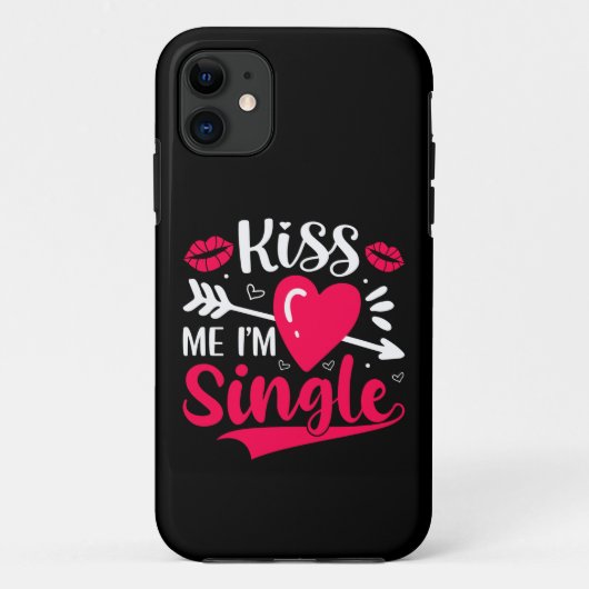 Kus me Ik ben een Valentijn. Case-Mate iPhone Case (Achterkant)