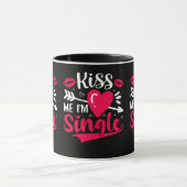 Kus me Ik ben een Valentijn. Mok (Midden)