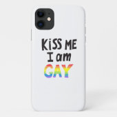 Kus me ik ben Gay Case-Mate iPhone Case (Achterkant)