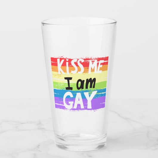 Kus me ik ben Gay Glas (Voorkant)