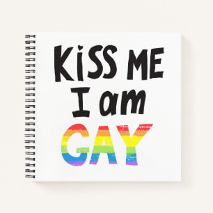 Kus me ik ben Gay Notitieboek