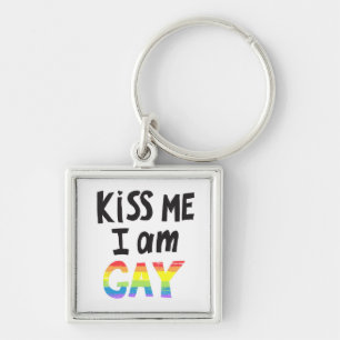 Kus me ik ben Gay Sleutelhanger