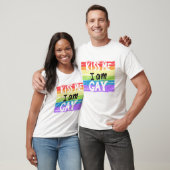 Kus me ik ben Gay T-shirt (Unisex)