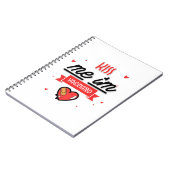 Kus me ik ben gevaccineerd notitieboek (Linkerzijde)