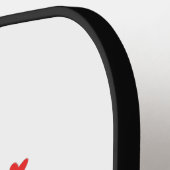 Kus me ik ben gevaccineerd pickleball paddle (Links Detail)