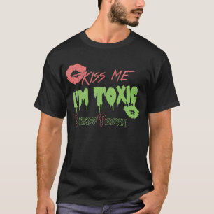 "Kus me, ik ben giftige" Mannen T-shirt