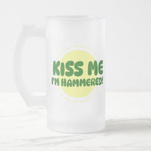 Kus Me, Ik Ben Hammerd! Bevroren Mok (Links)