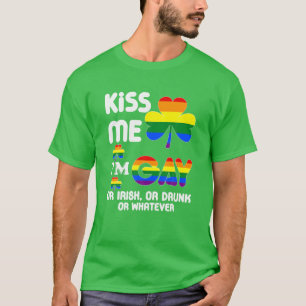 Kus me ik ben homo, Iers of Drink of wat dan ook. T-shirt