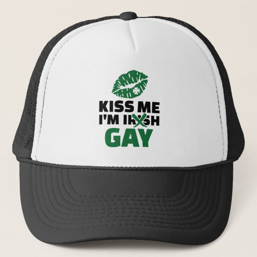 Kus me Ik ben homo Trucker Pet (Voorkant)