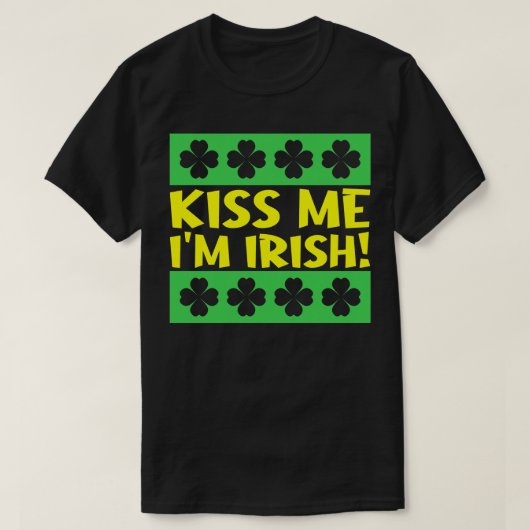 Kus Me Ik Ben Iers 1 T-shirt (Design voorkant)