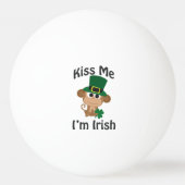 Kus me, ik ben Iers! aap Pingpongbal (Achterkant)