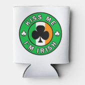 Kus Me Ik ben Iers Blikjeskoeler (Voorkant)