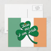Kus me Ik ben Iers Briefkaart (Voorkant / Achterkant)