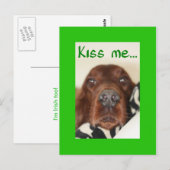 Kus me, ik ben Iers Briefkaart (Voorkant / Achterkant)