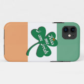 Kus me Ik ben Iers Case-Mate iPhone Case (Achterkant (horizontaal))